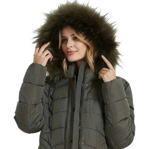 NWT BINACL Army Green Parka